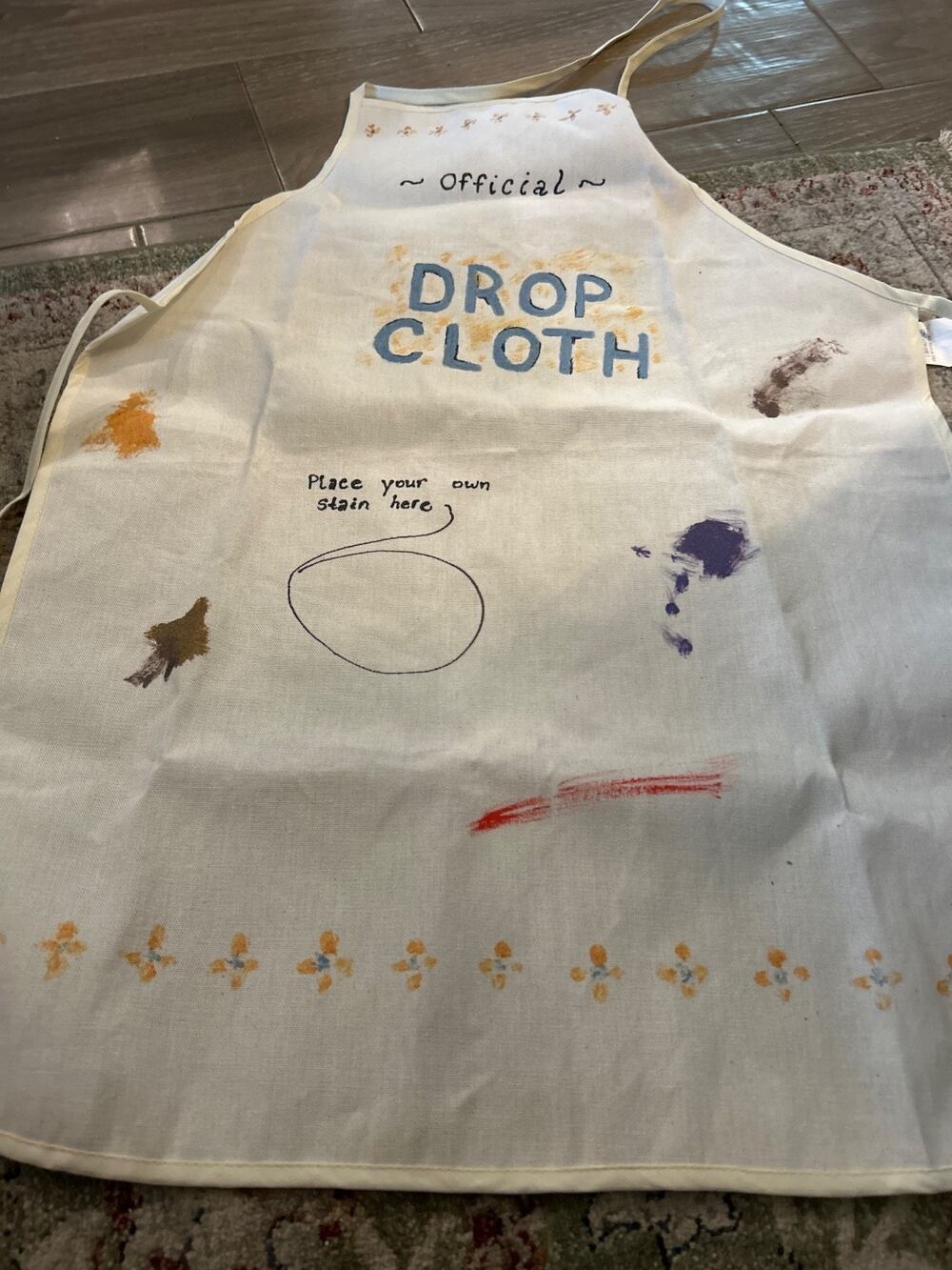 Aprin- Official Drop Cloth - Funny - be the life of the BBQ